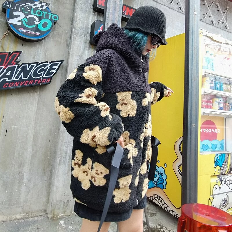 Veste long moumoute femme Ourson – Image 2