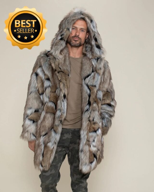 Le Guide Complet du Manteau en Fausse Fourrure pour Homme 11 Manteau à capuche en fausse fourrure de caracajou