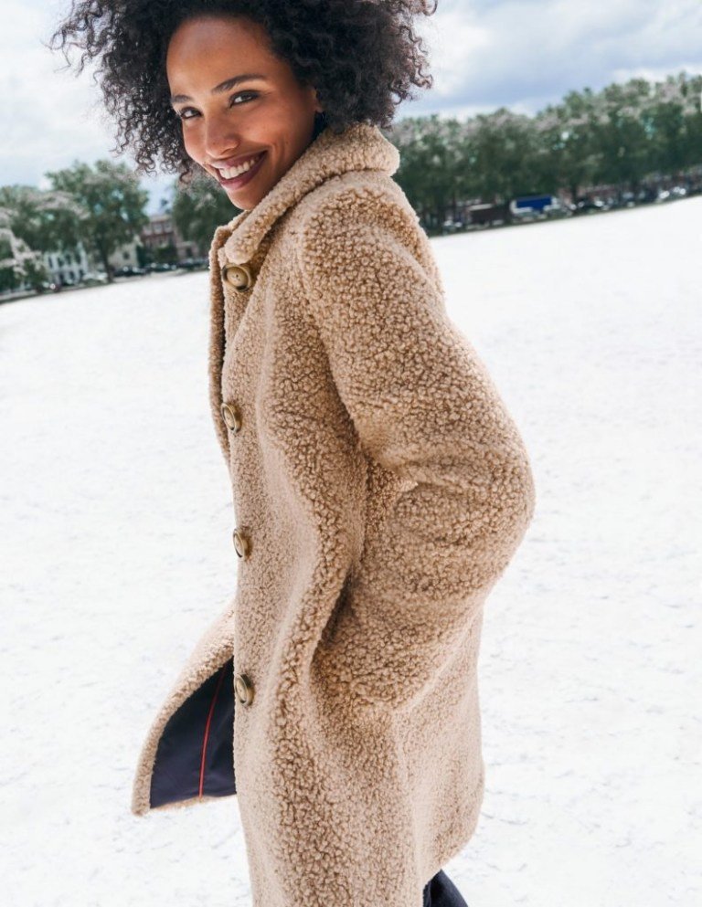 Meilleur manteau bouclette femme