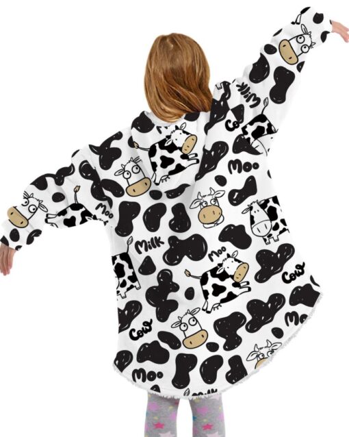 Couverture de vaches à capuche