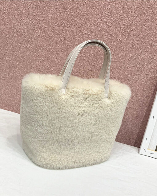 sac cabas fausse fourrure