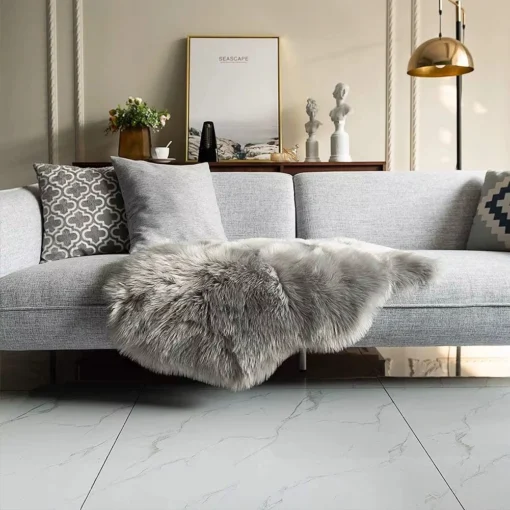 Tapis en fausse fourrure sauvage – Image 16