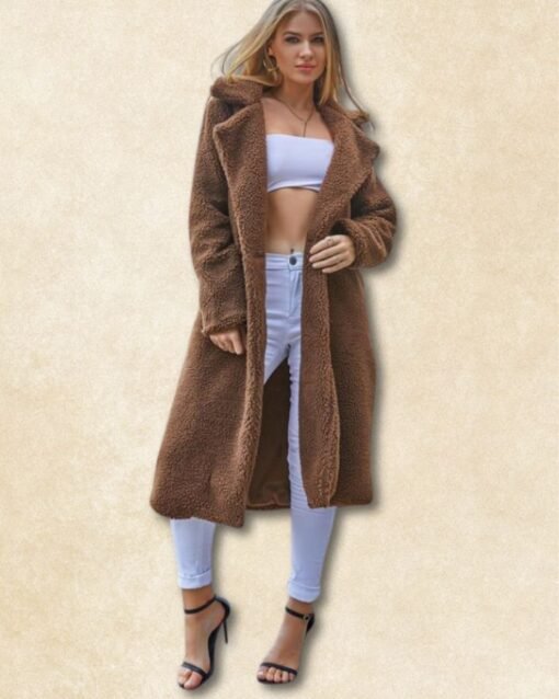 Manteau moumoute teddy bear